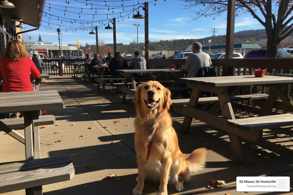 dog friendly restaurants huntsville