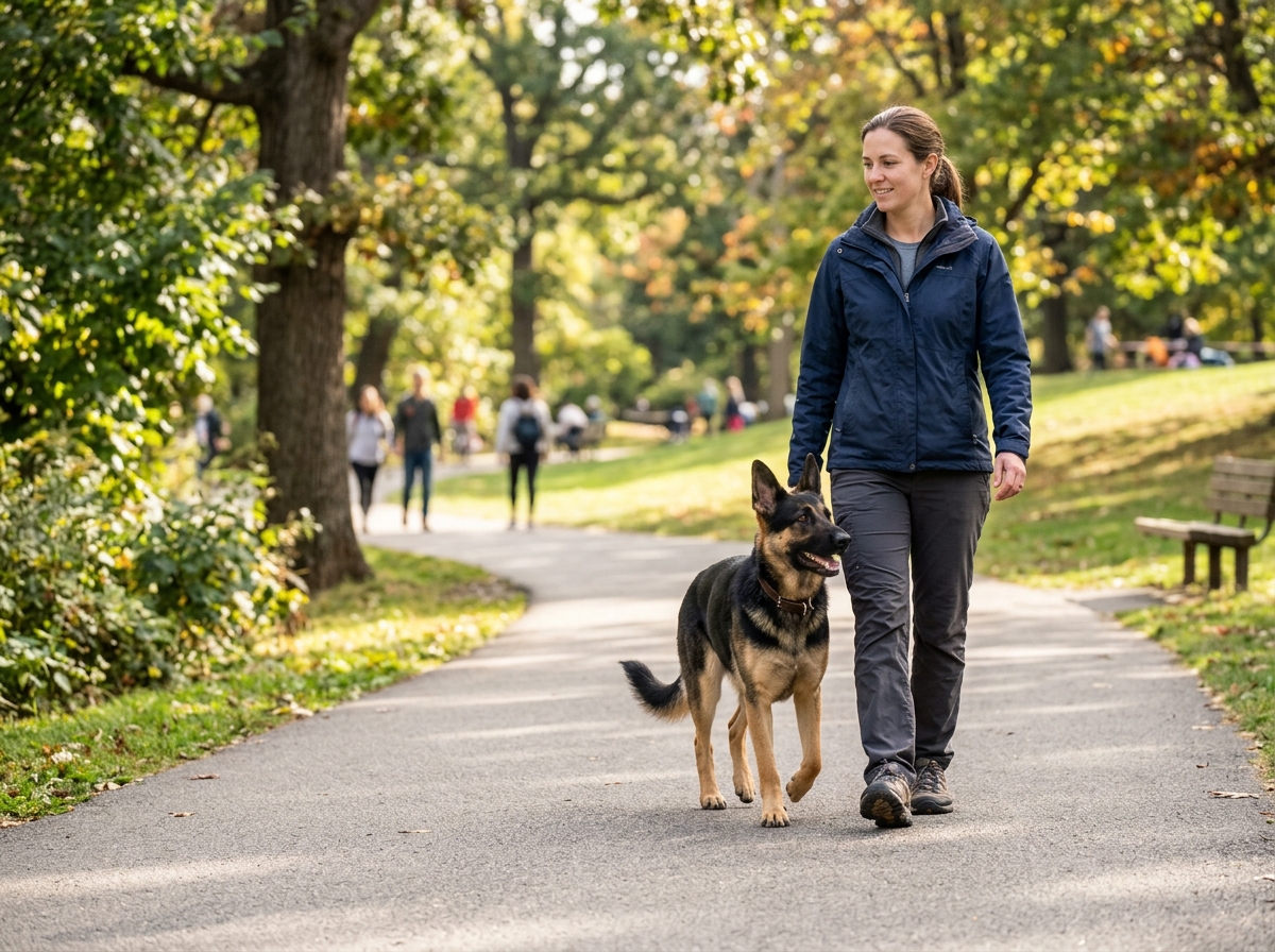 advanced heel off leash
